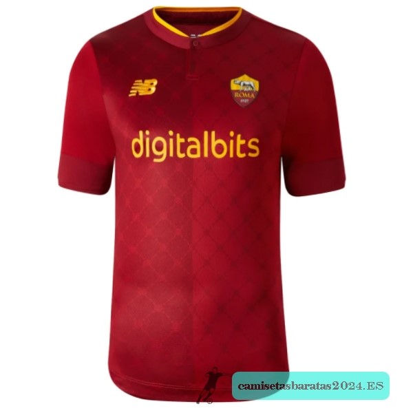 Nuevo Jugadores Casa Camiseta As Roma 2022 2023 Rojo
