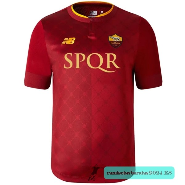 Nuevo Tailandia Casa Camiseta As Roma 2022 2023 I Rojo