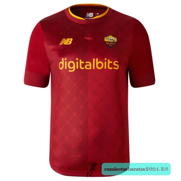 Nuevo Tailandia Casa Camiseta As Roma 2022 2023 Rojo