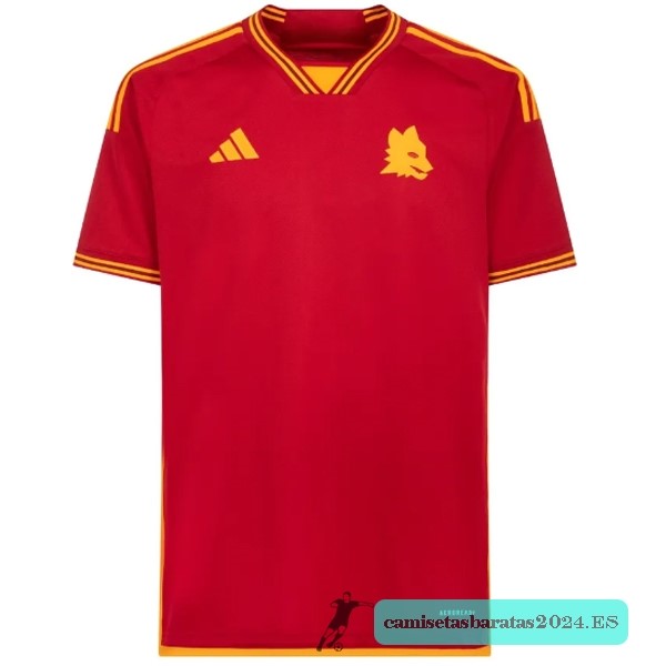 Nuevo Tailandia Casa Camiseta As Roma 2023 2024 Rojo