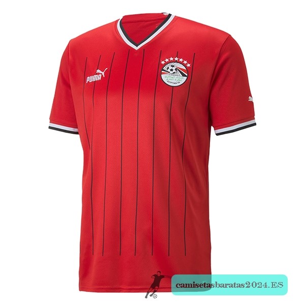 Nuevo Tailandia Casa Camiseta Egipto 2022 Rojo