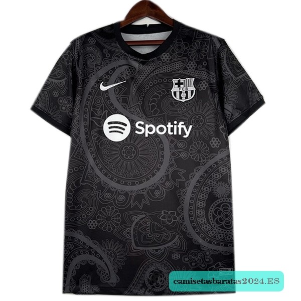 Nuevo Tailandia Especial Camiseta Barcelona 2023 2024 Negro