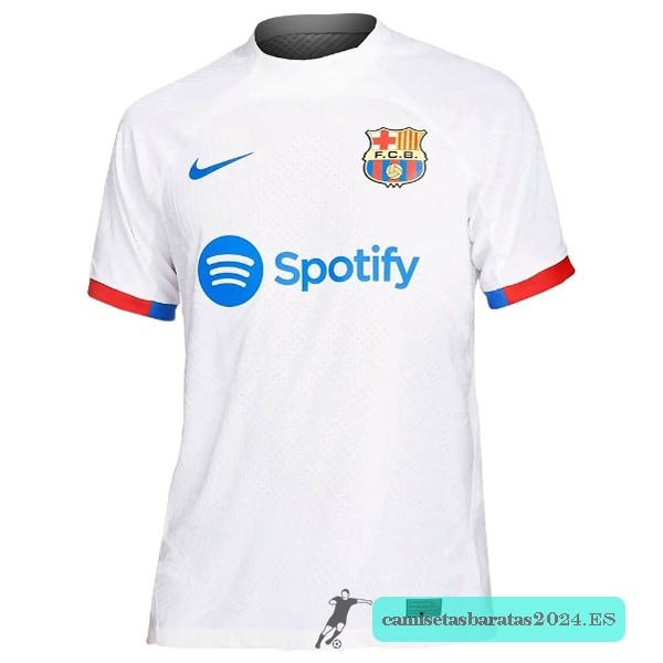 Nuevo Tailandia Segunda Jugadores Camiseta Barcelona 2023 2024 Blanco